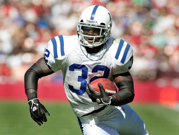 Indianapolis Colts Hall of Fame running back Edgerrin James had his single-game, franchise-record of 219 rushing yards broken by rookie Jonathan Taylor's 253 yards on Sunday.